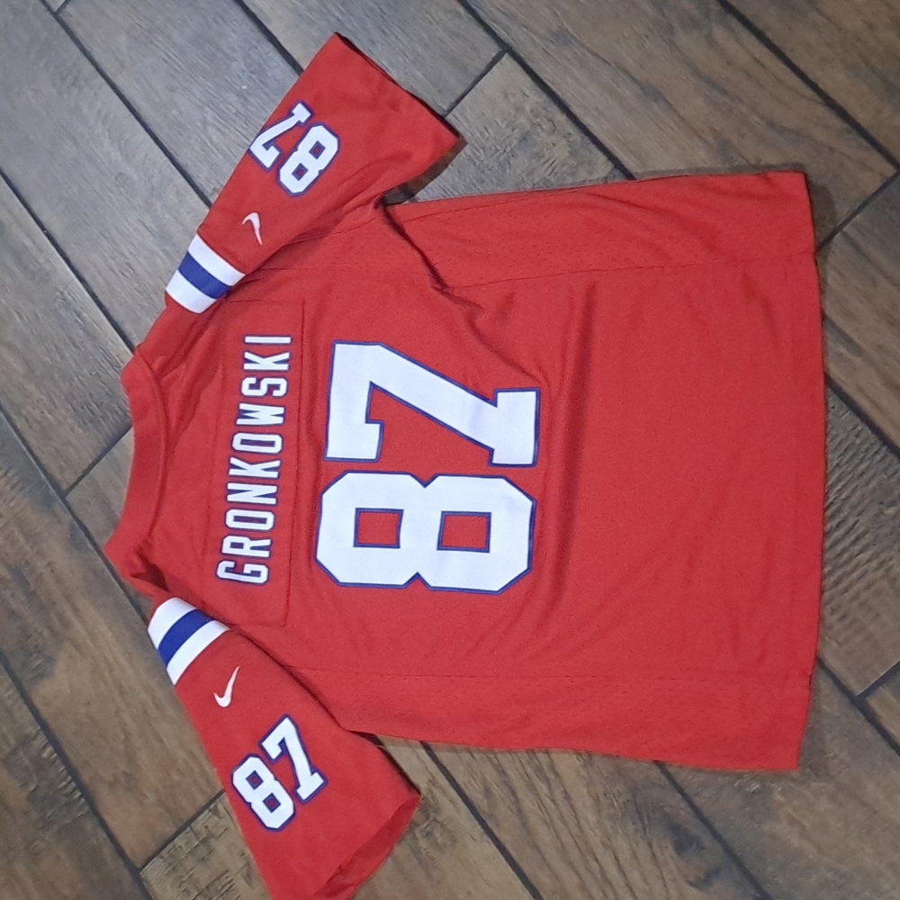 Kids large 14/16 New England Patriots Gronk jersey
